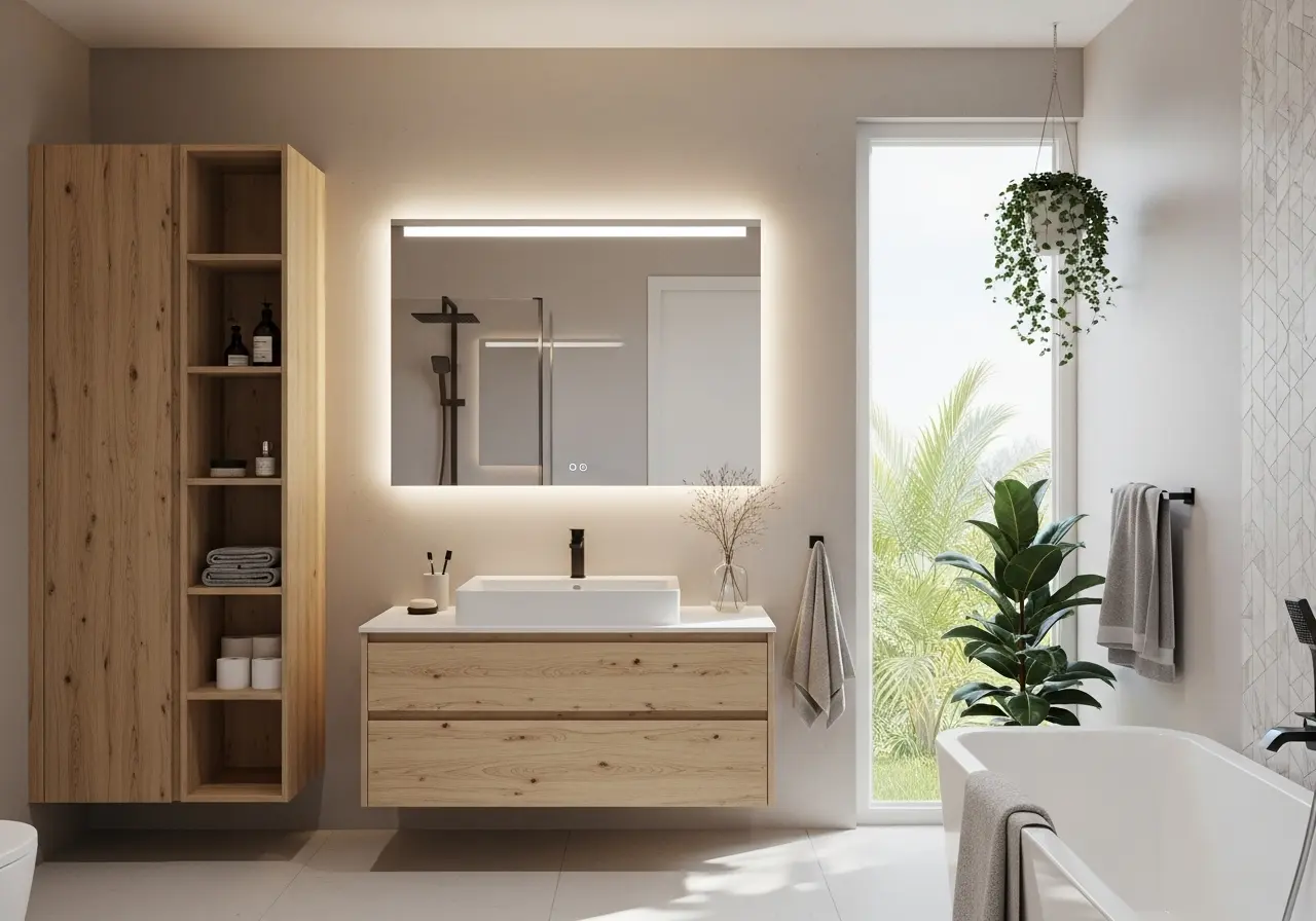 Baño Visobath con mueble y bañera