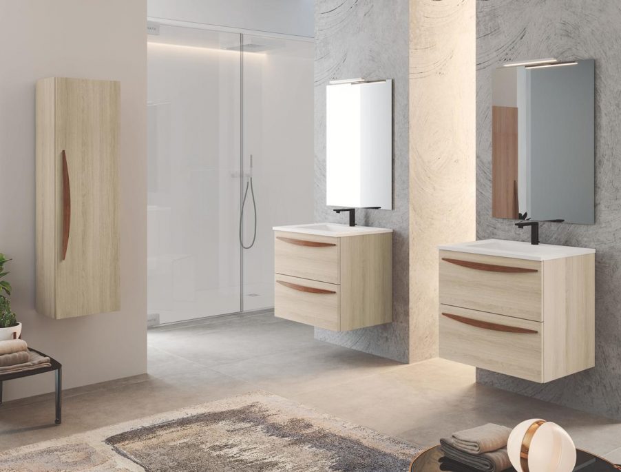 Finitions pour des salles de bains modernes